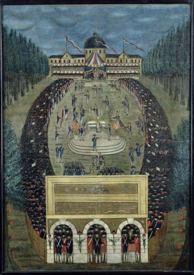 Fete de la Federation, 14th July 1790 by Dubois